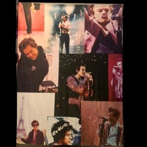 Harry styles Sherpa blanket